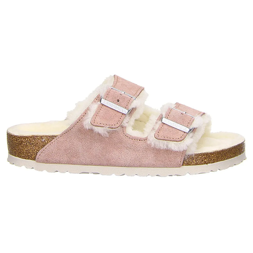 Arizona Shearling Suede Leather Unisex Sandals