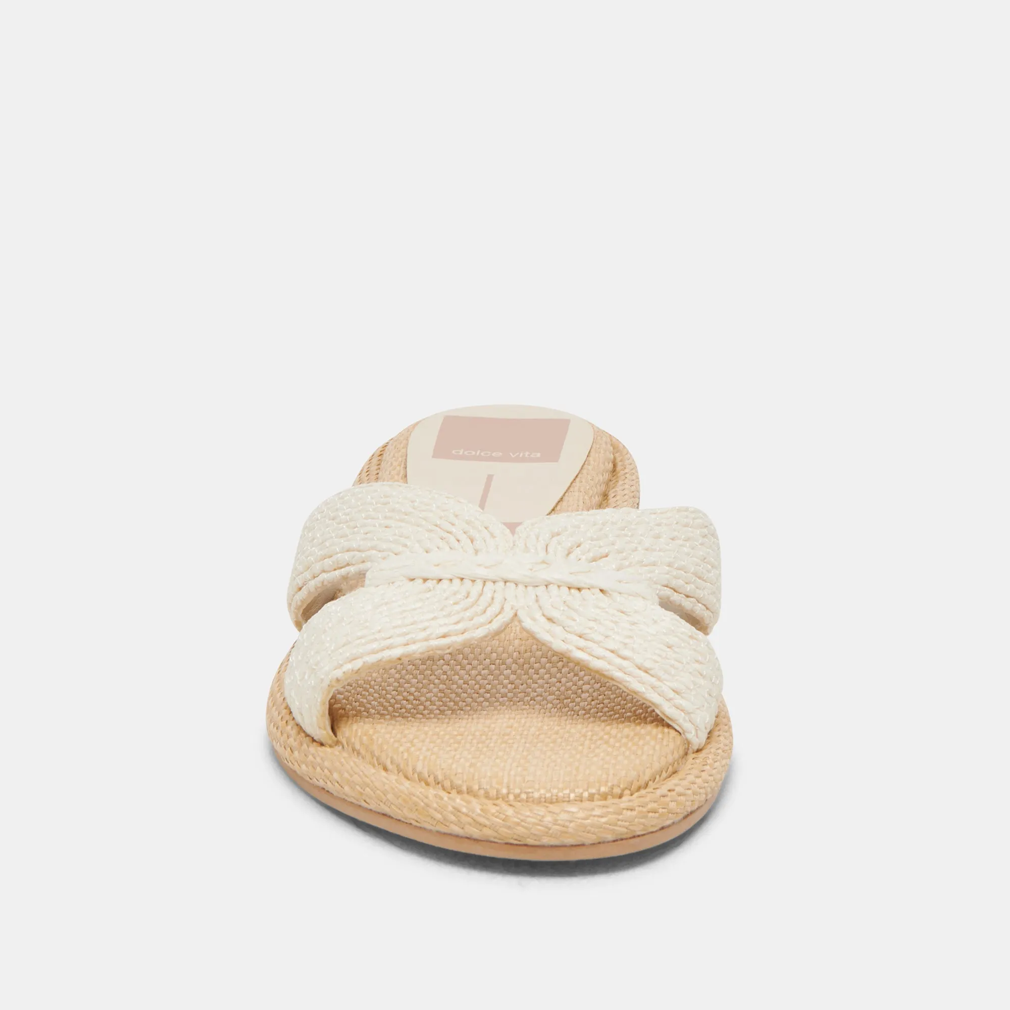 ATOMIC SANDALS WHITE RAFFIA