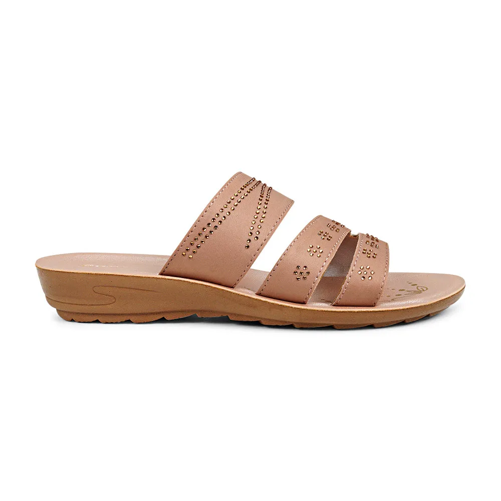 Bata RANCE Slip-On Basic Flat Sandal for Women