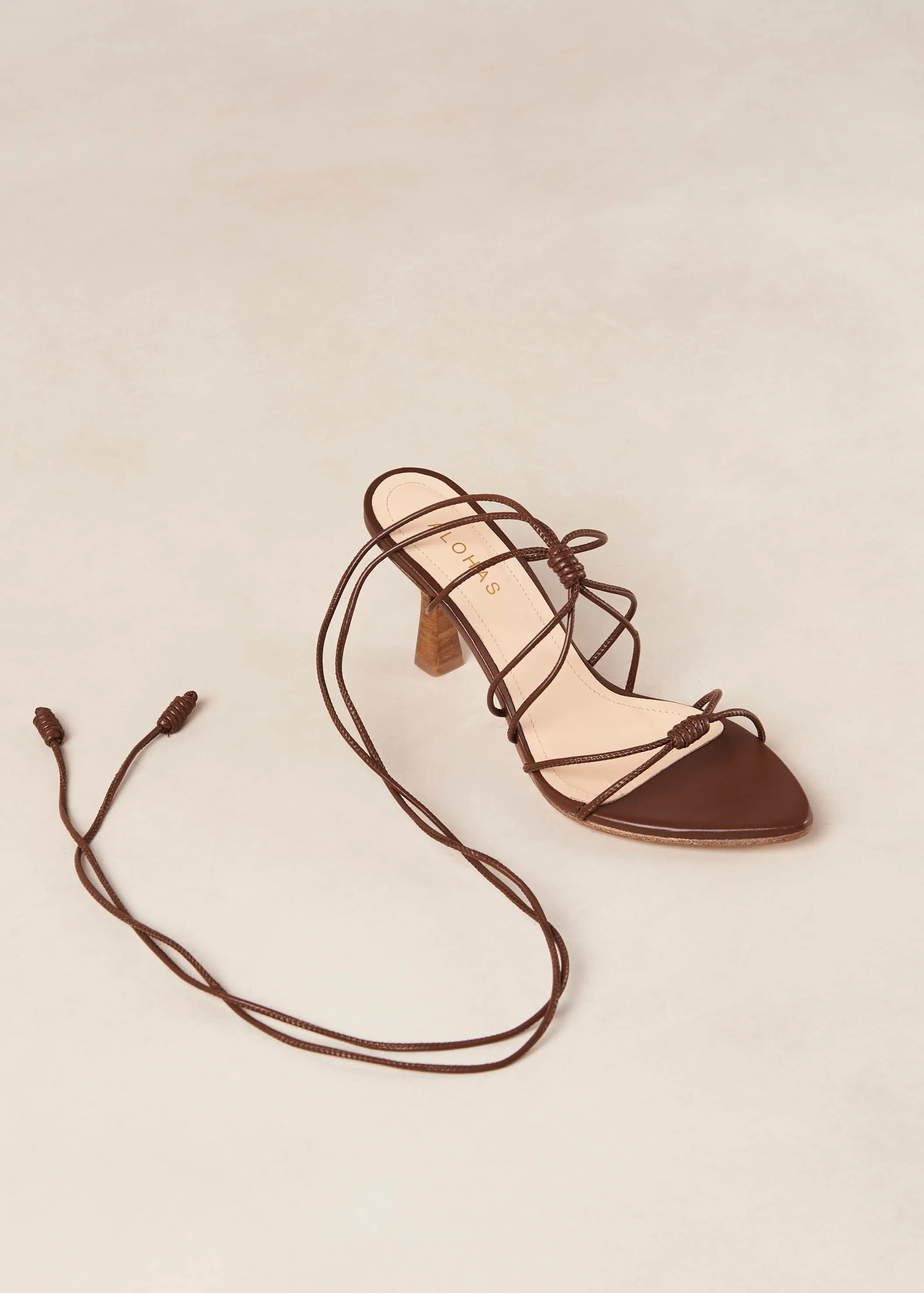 Belinda Brown Leather Sandals