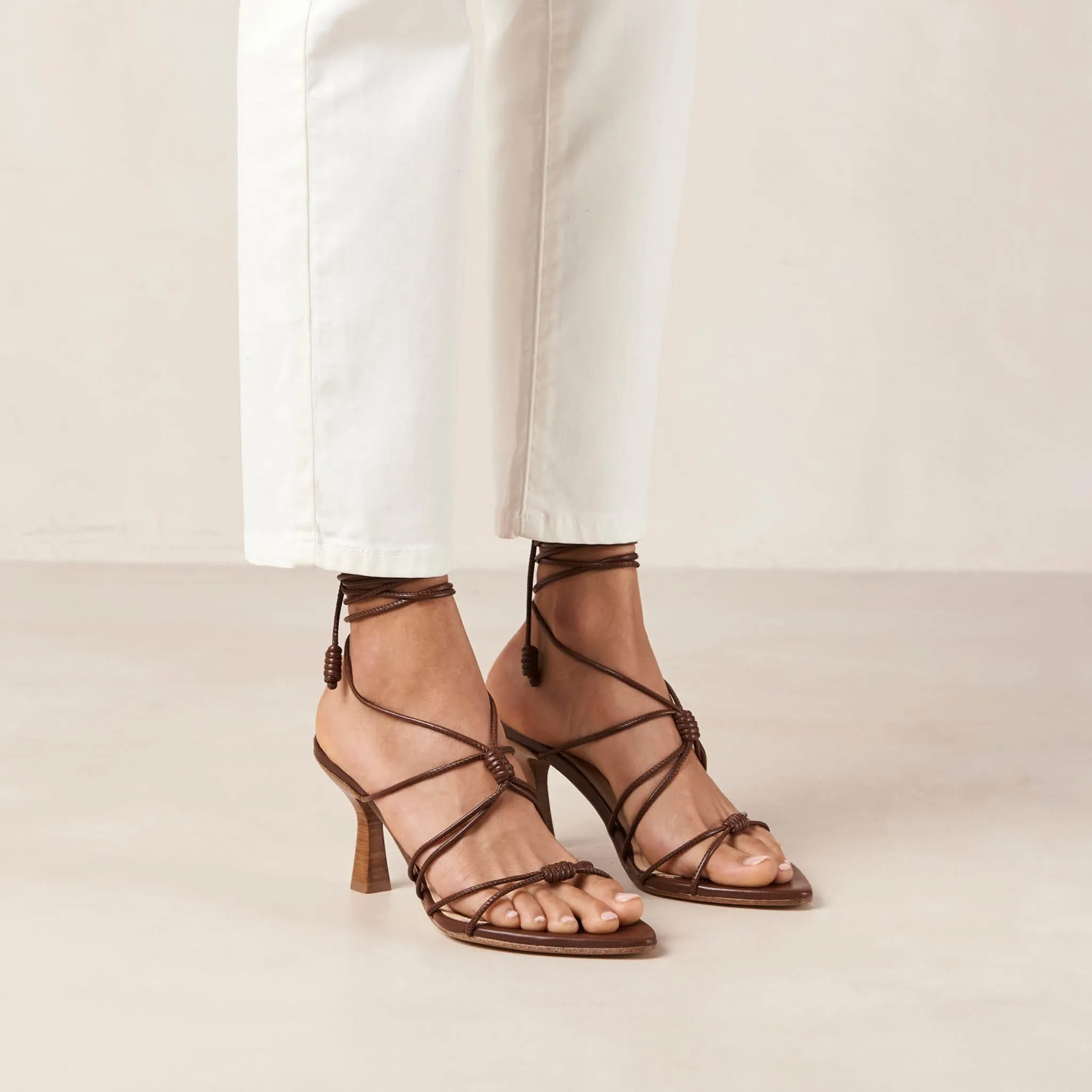 Belinda Brown Leather Sandals