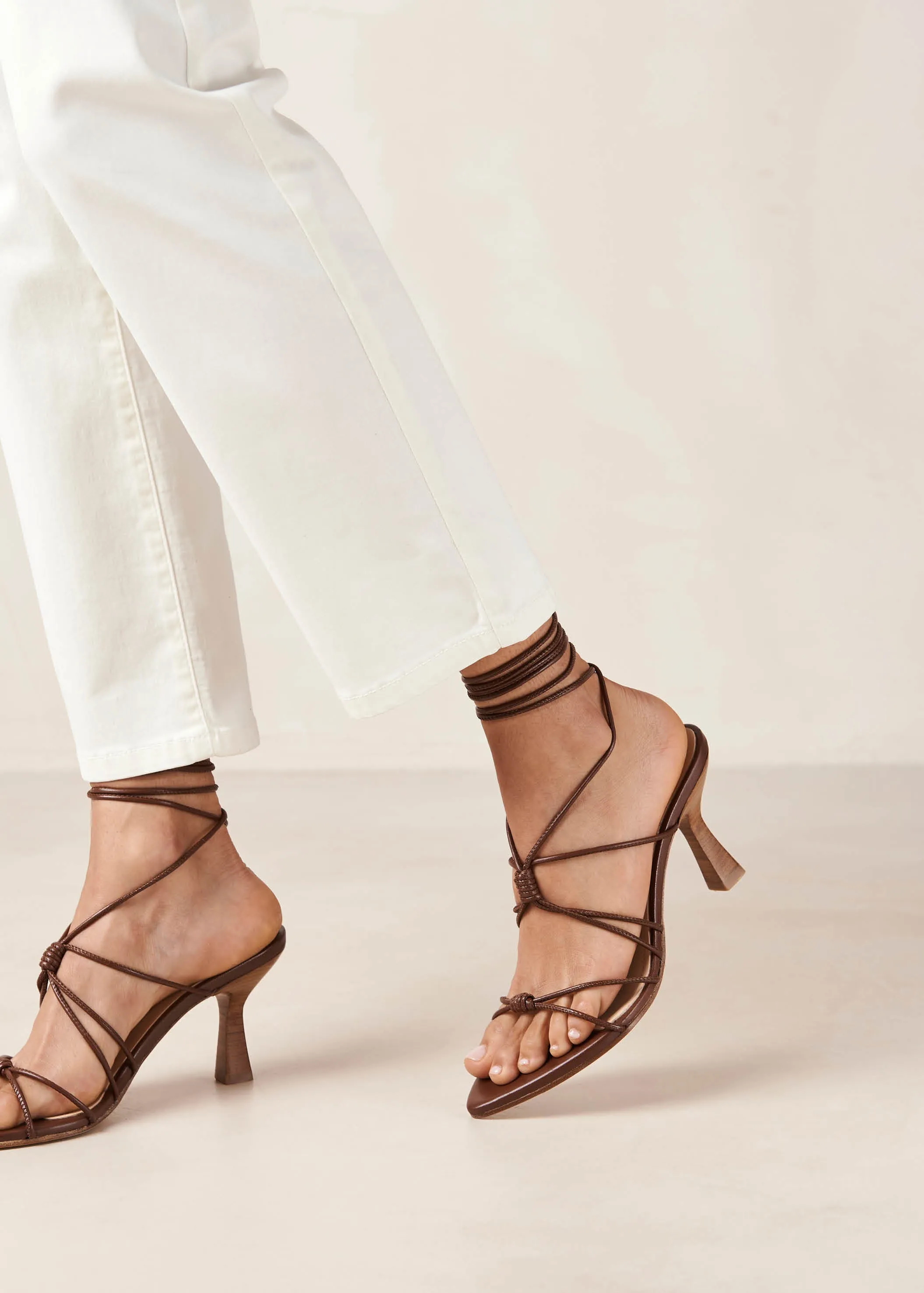 Belinda Brown Leather Sandals