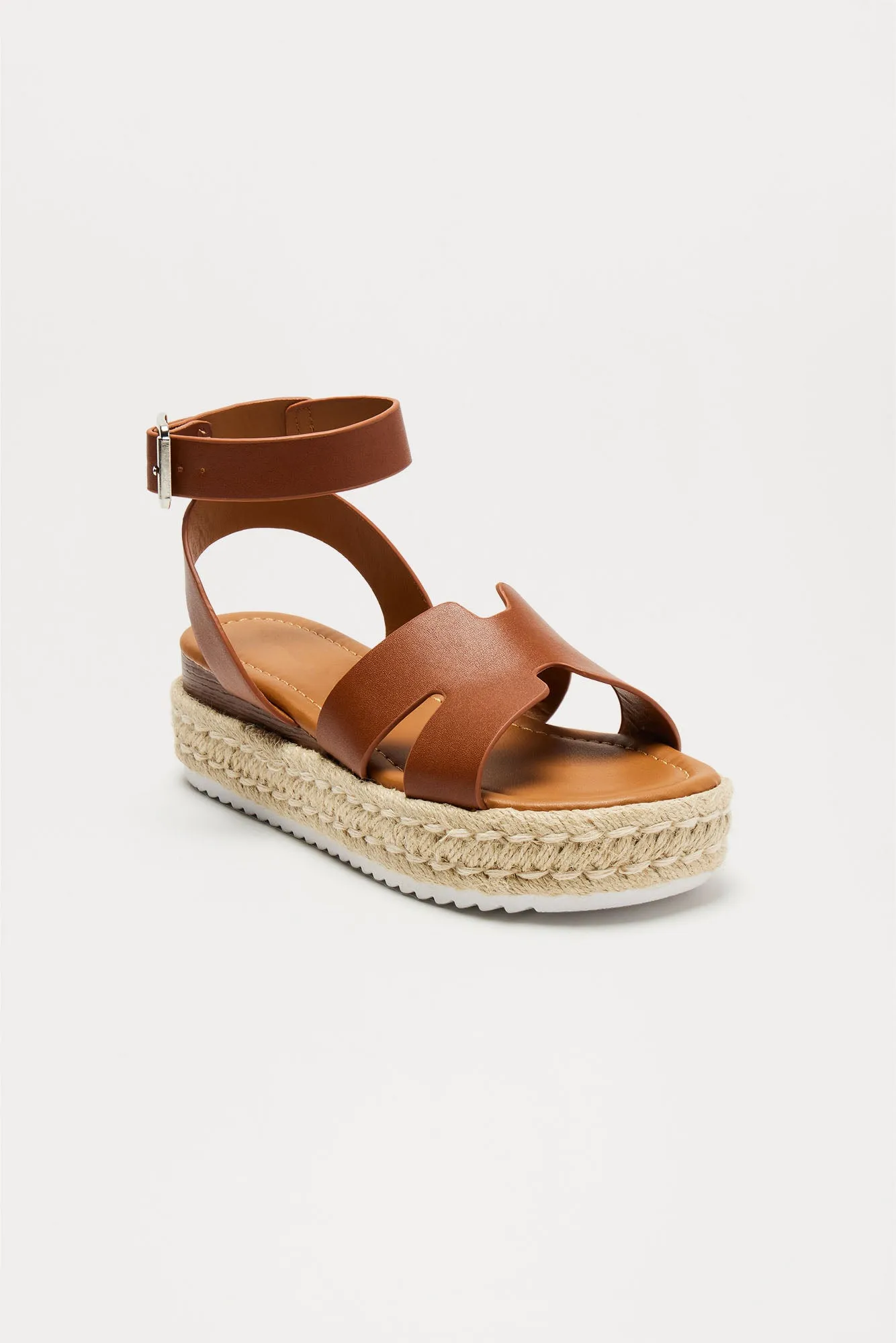 Bianca Platform Sandals - Camel