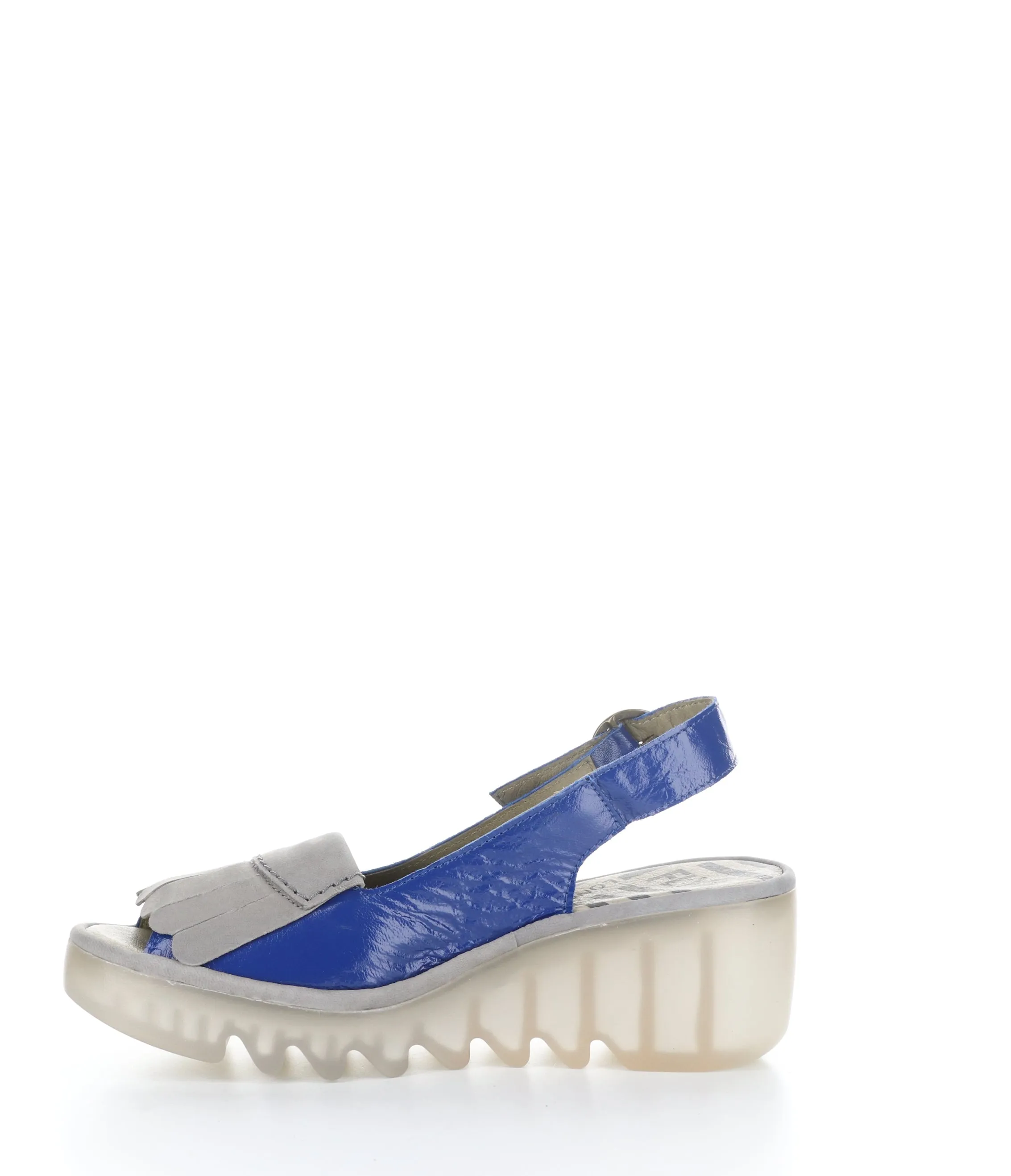 BIND303FLY 005 BLUE/GREY Round Toe Sandals