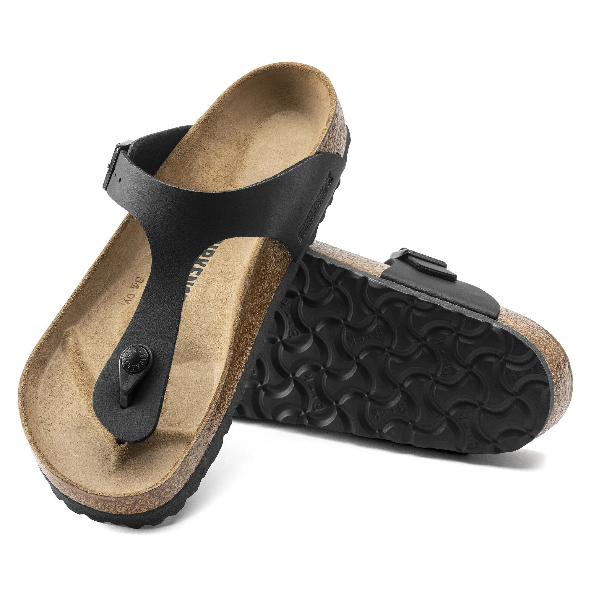 Birkenstock Gizeh Birko-Flor 43691 Black