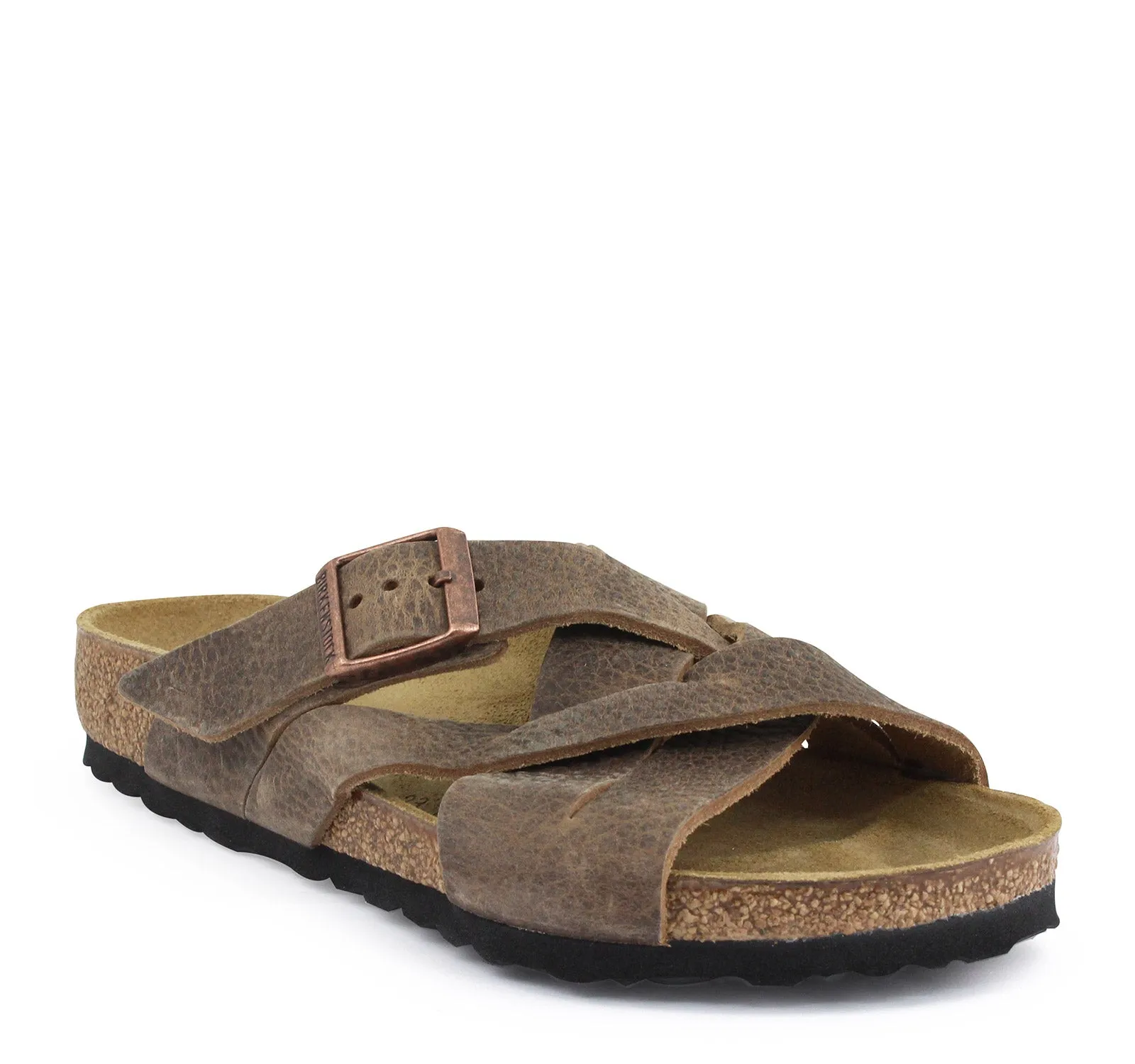 Birkenstock Lugano Oiled Leather Sandal