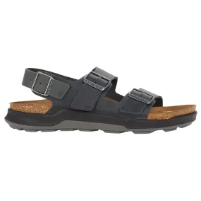 Birkenstock Mens Sandals Milano CT Casual Buckles Slingbacks Oiled Nubuck - UK 9.5