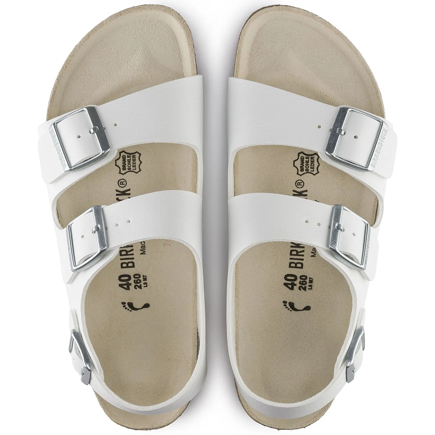 Birkenstock Milano BS White     