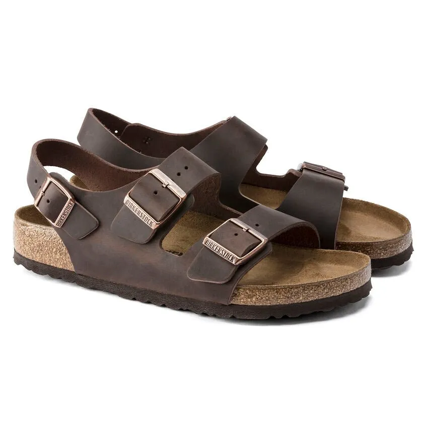 Birkenstock Milano - Habana Oiled Leather