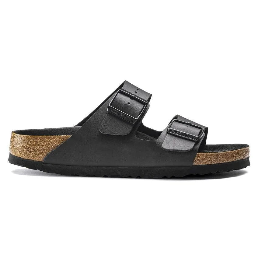 Birkenstock Women's Arizona - Black Birko-Flor/Black Footbed