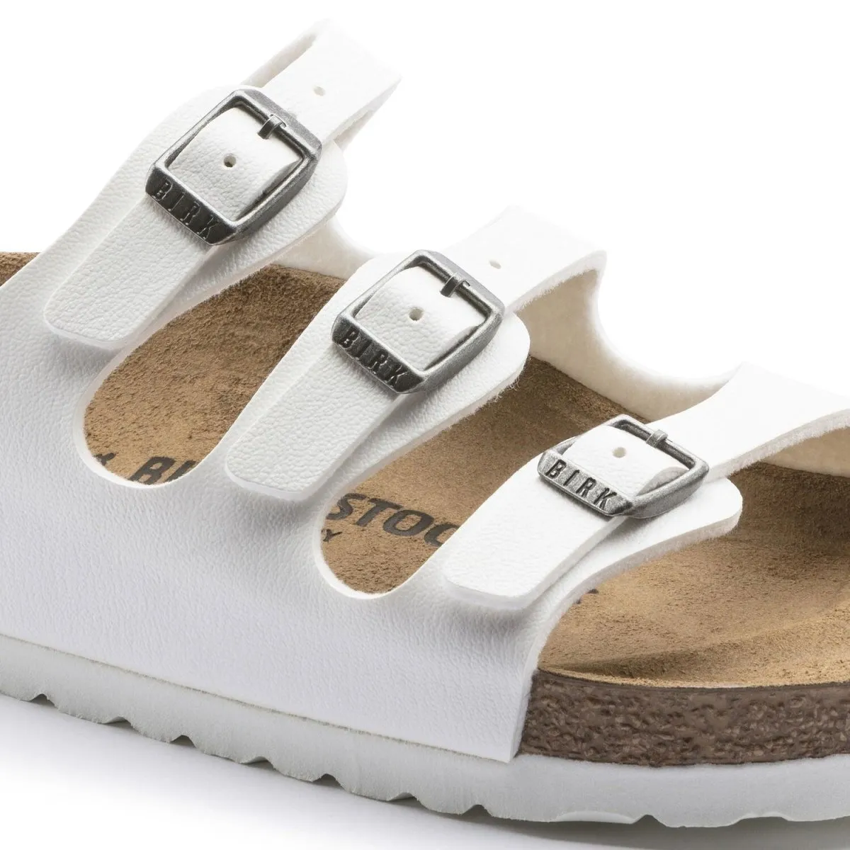 Birkenstock Women's Florida - White Birko-Flor