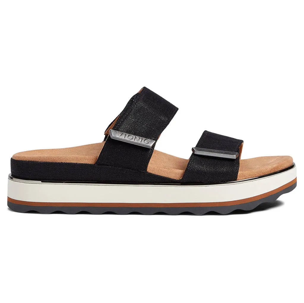 Brandie Leather Women's Slides Sandals