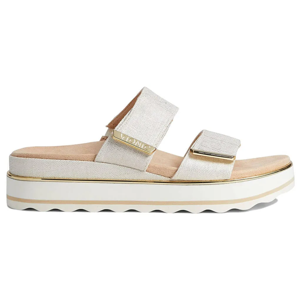 Brandie Leather Women's Slides Sandals