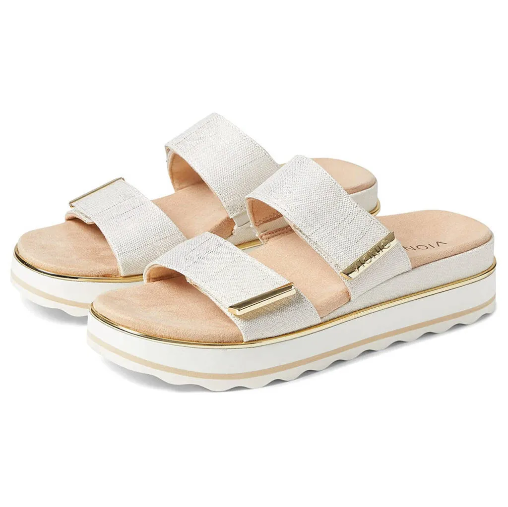 Brandie Leather Women's Slides Sandals