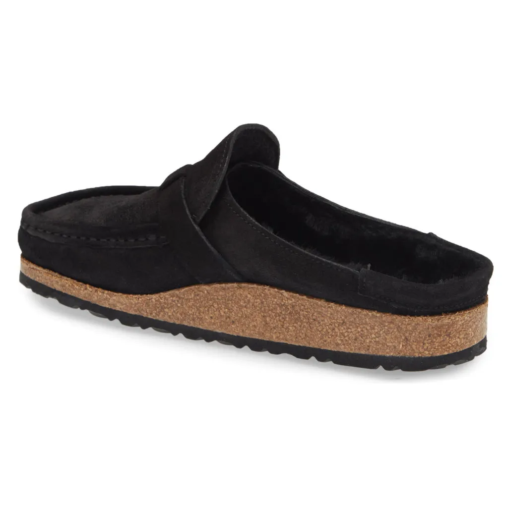 Buckley Shearling Suede Leather Unisex Clogs