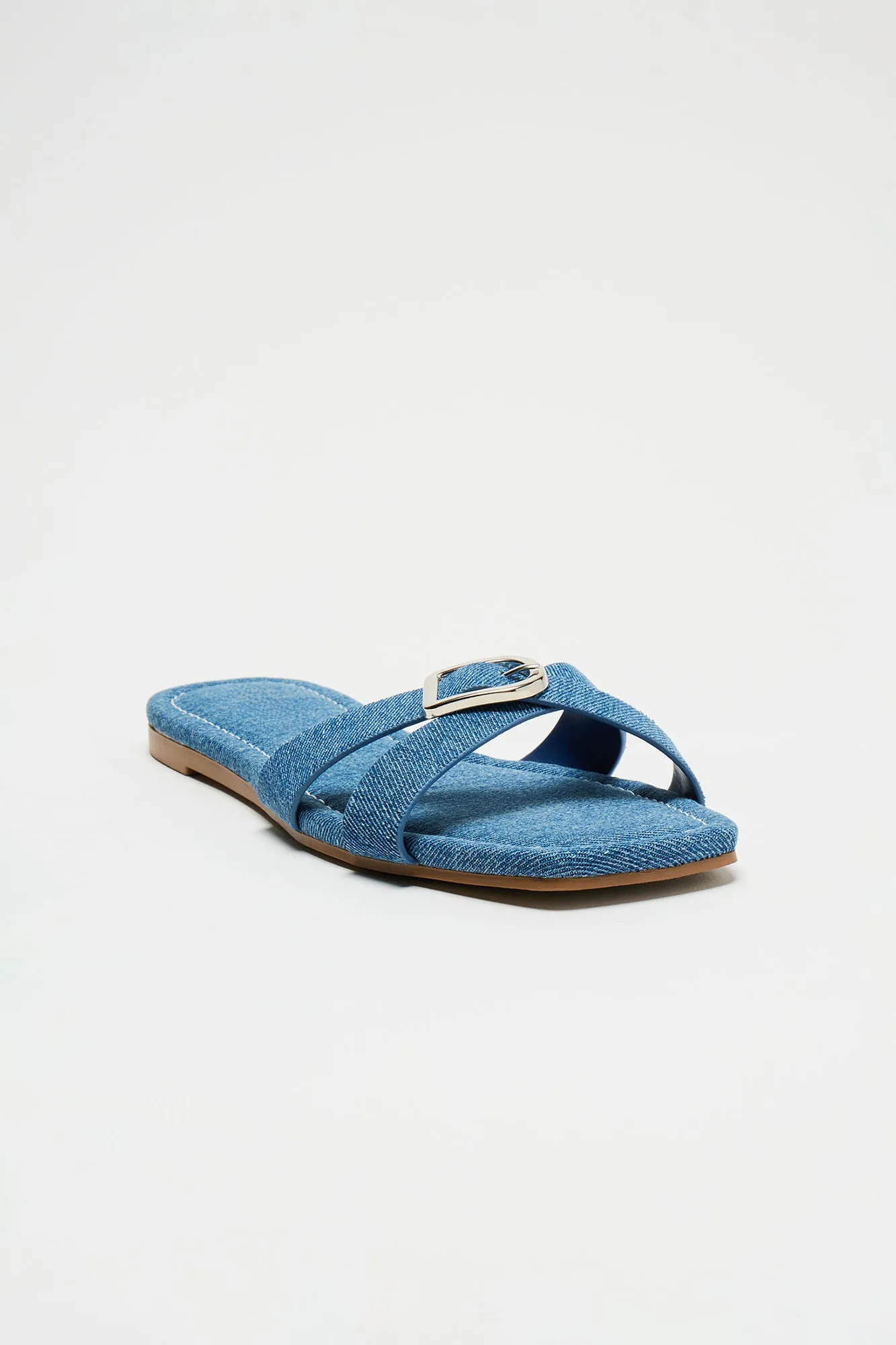 Call It Quits Sandals - Denim