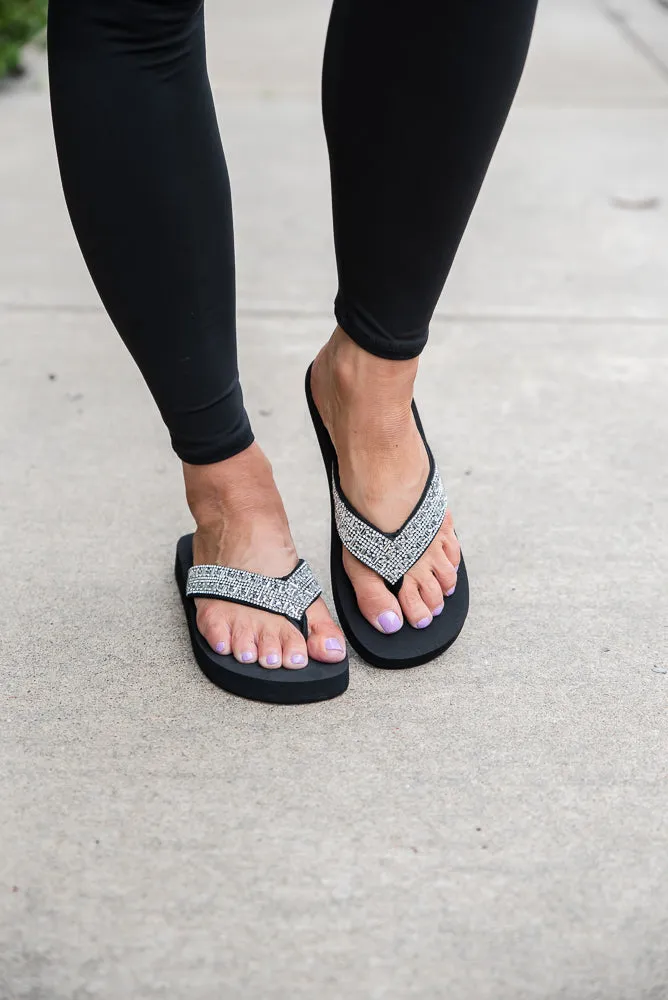 Corkys Hibiscus Sandals