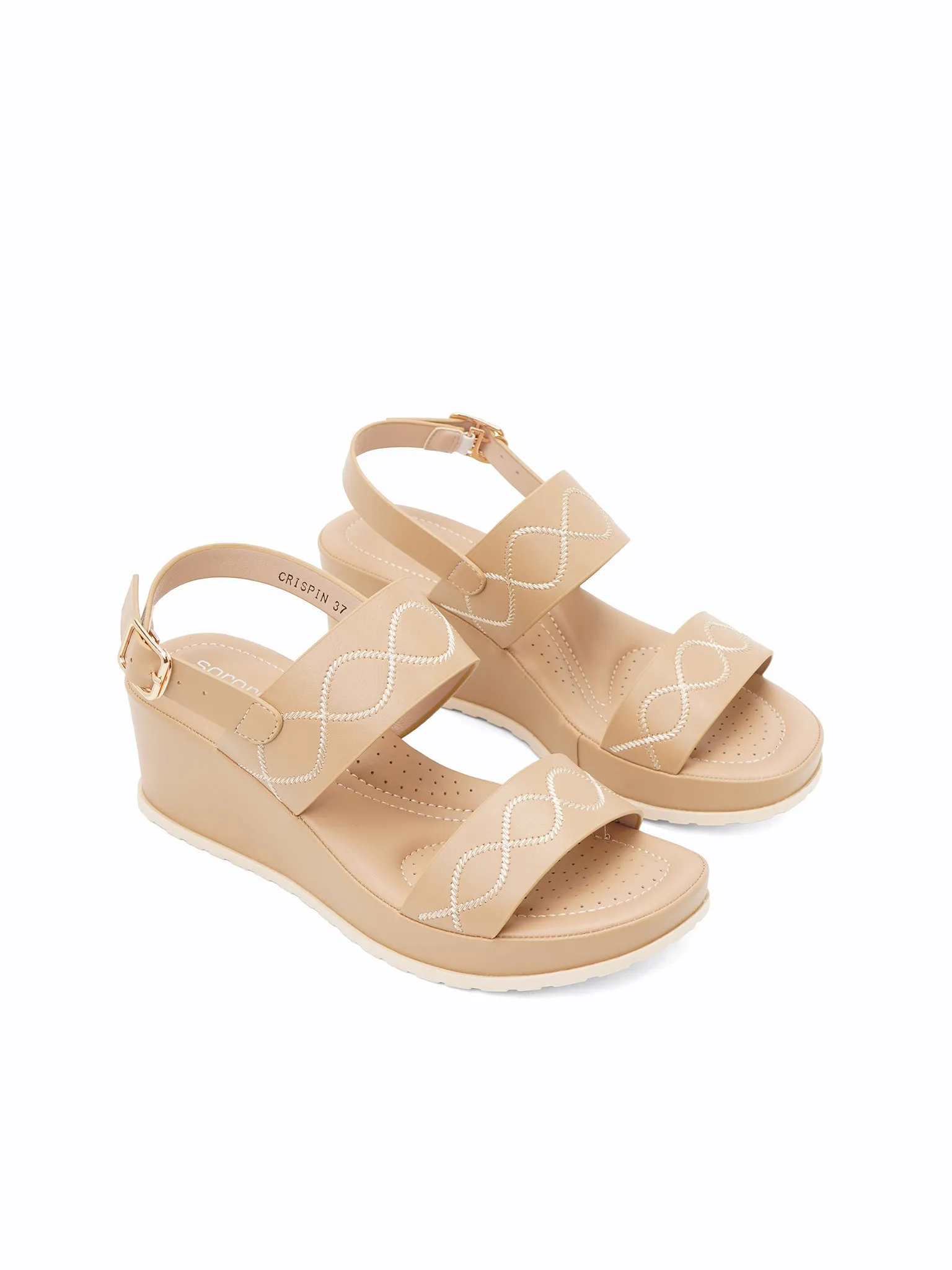 Crispin Wedge Sandals