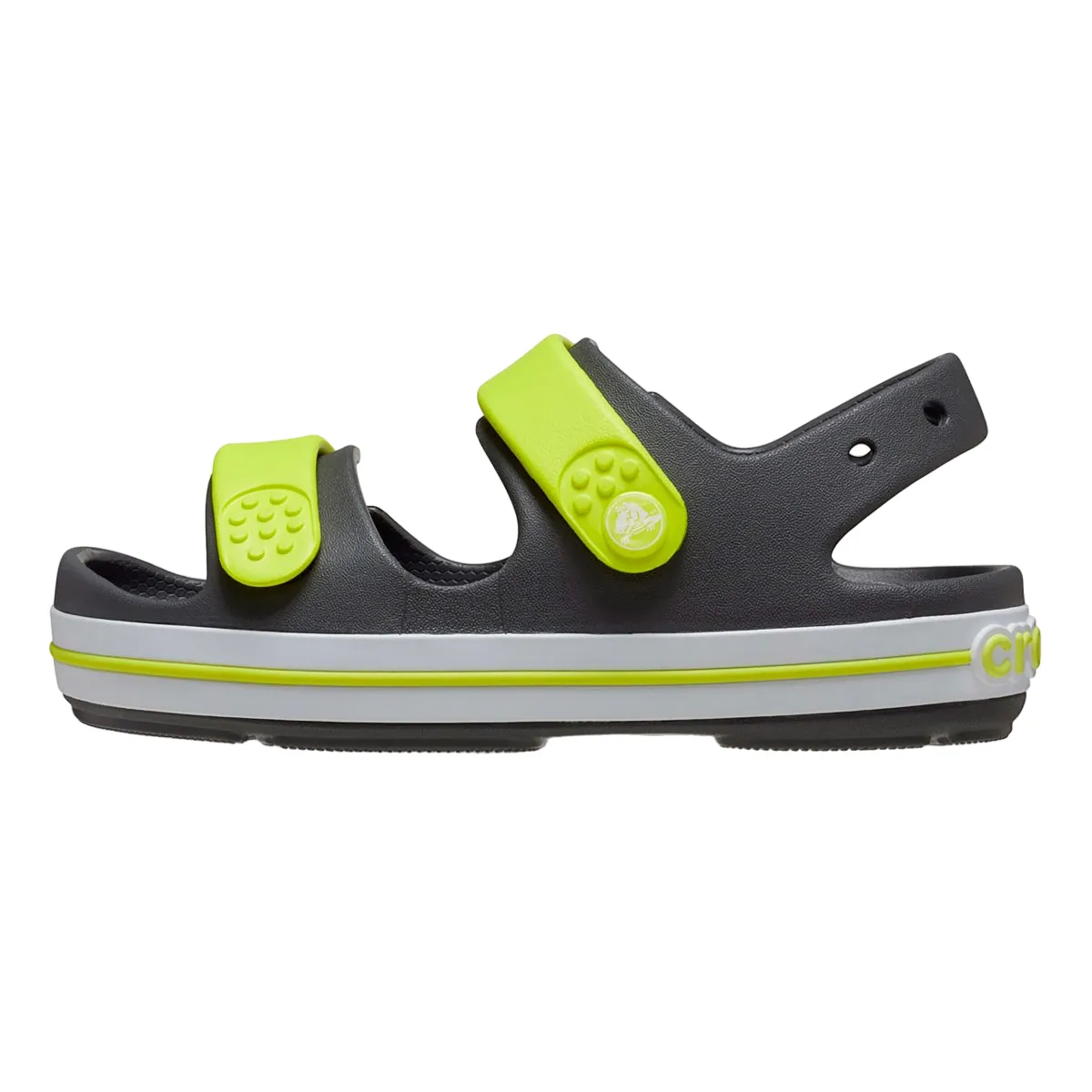 Crocs children's sandal Crocband Cruiser 209423 1NJ grey-acid yellow