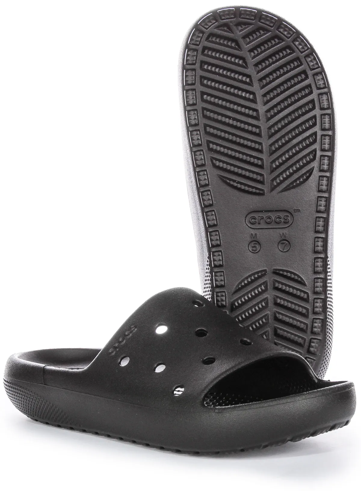 Crocs Classic Slide 2 In Black