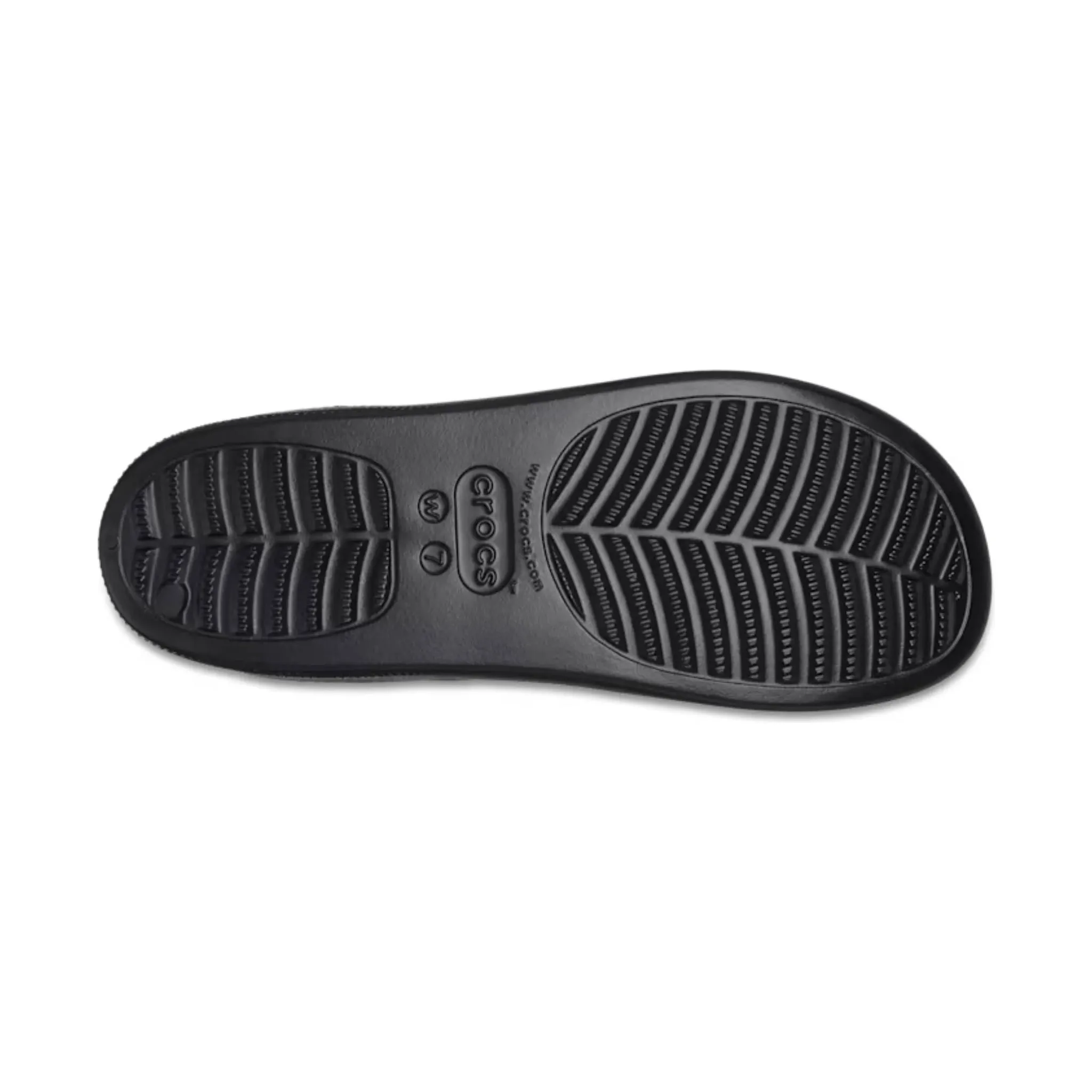 Crocs Women's Classic Platform Slides - Black