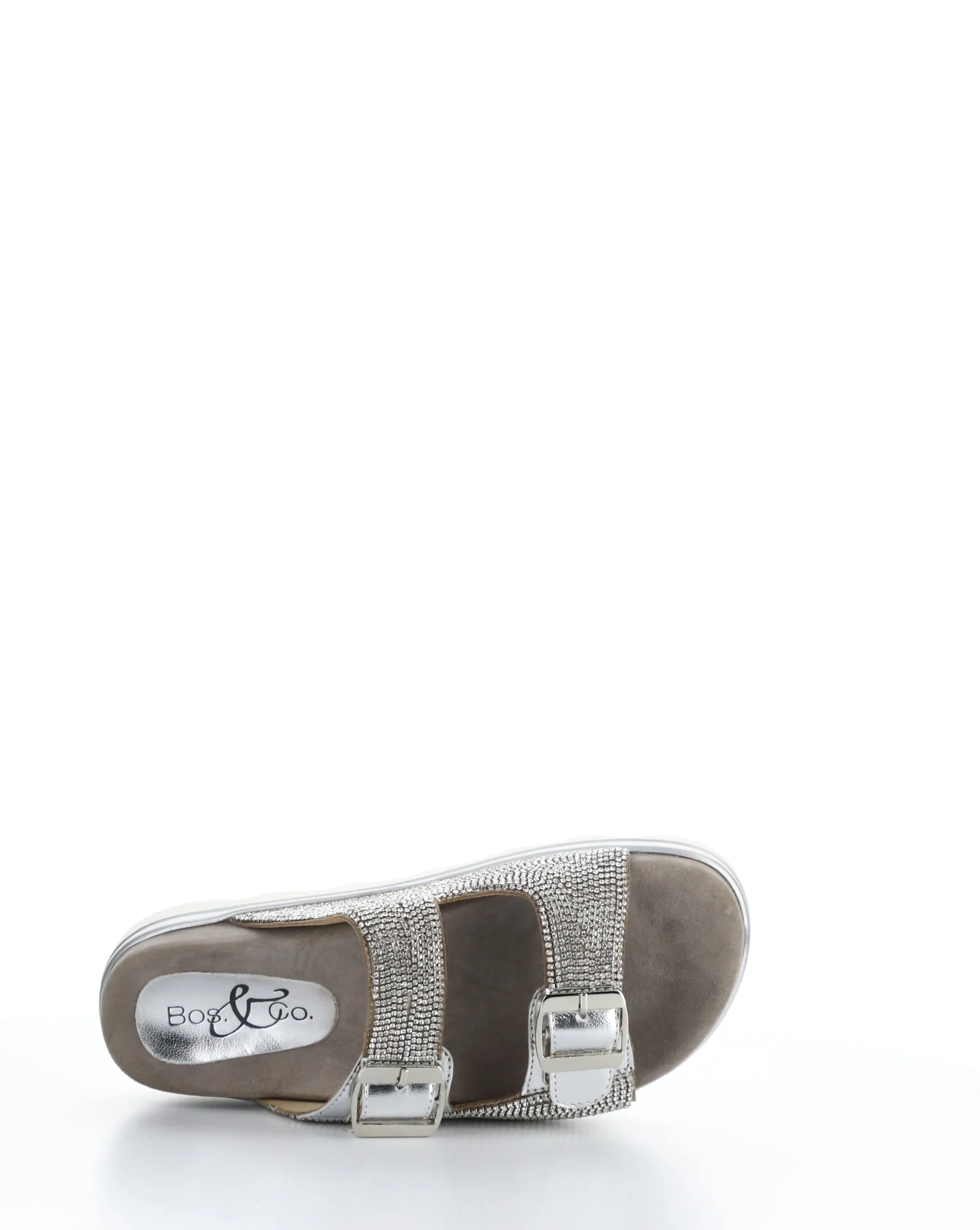 DAHNA SILVER Slip-on Sandals