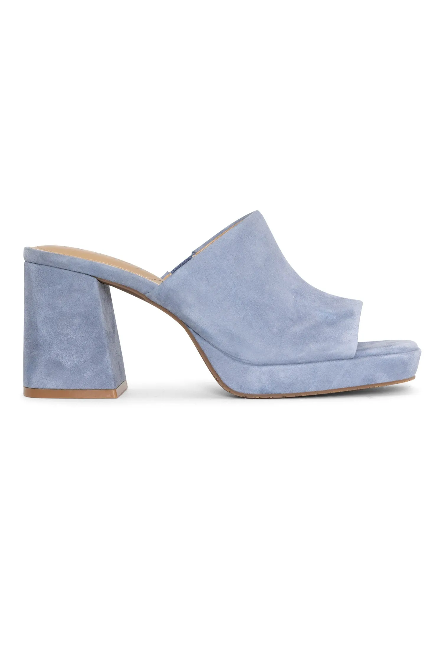 Dewi Platform Sandals - Blue