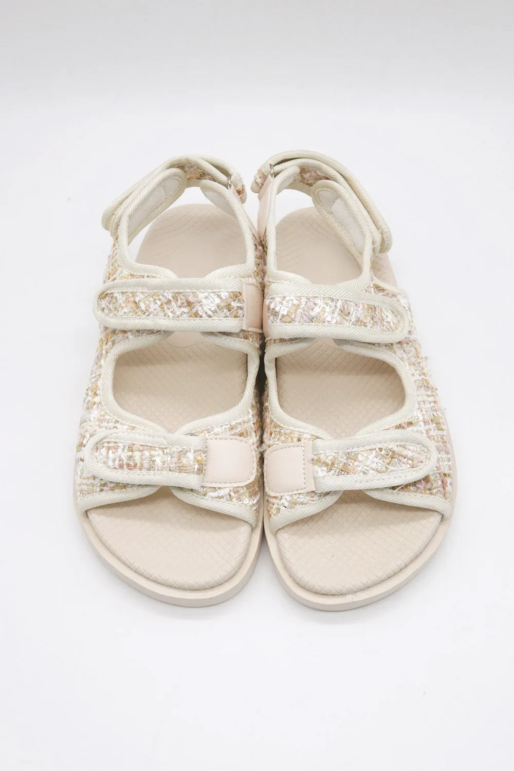 Elea Tweed Sandals