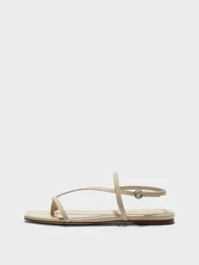 Ella Leather Toe-Post Sandals