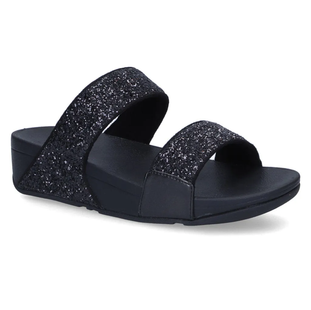 Fitflop Lulu Glitter Synthetic Women's Slides Sandals