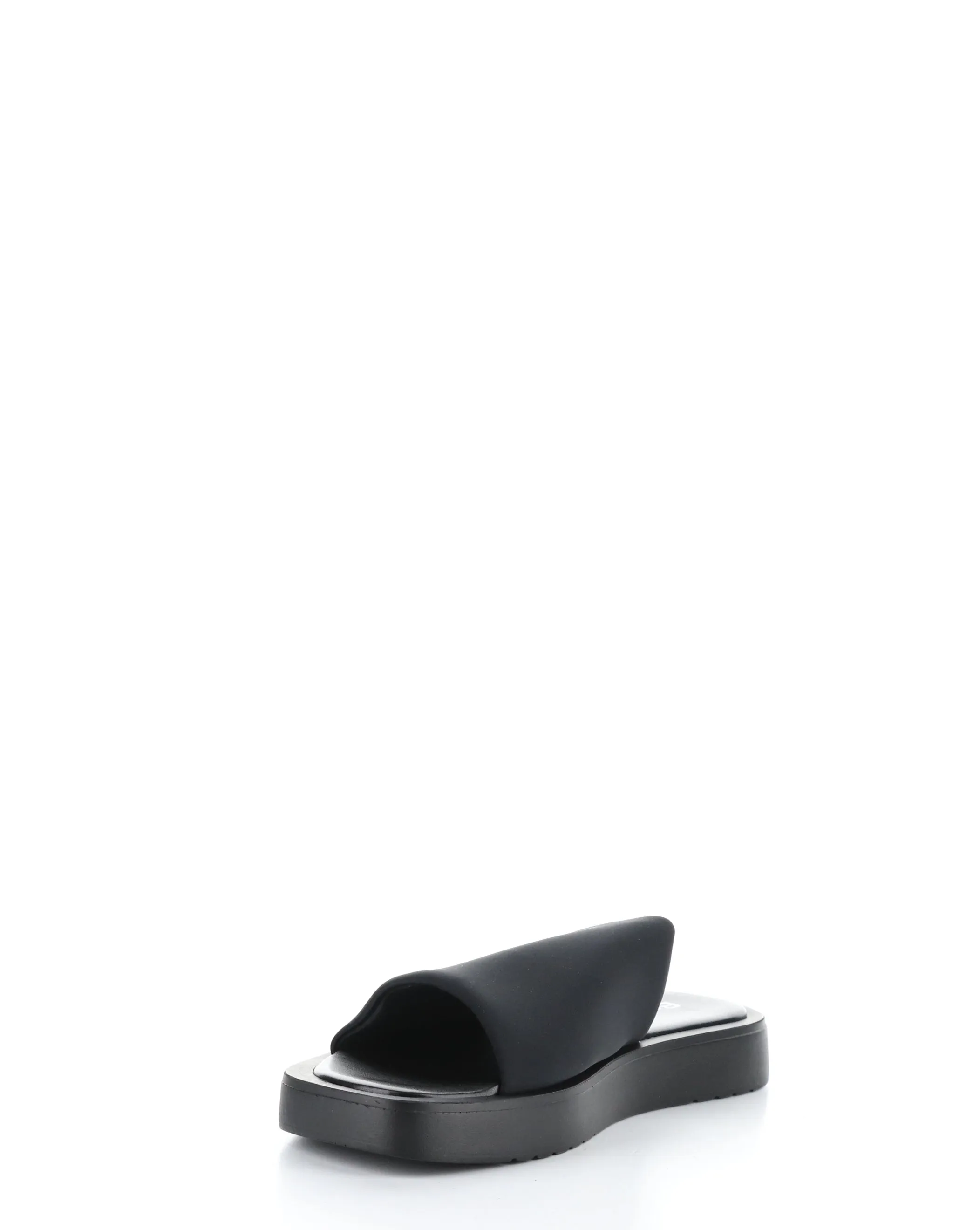 GINNY BLACK Slip-on Sandals