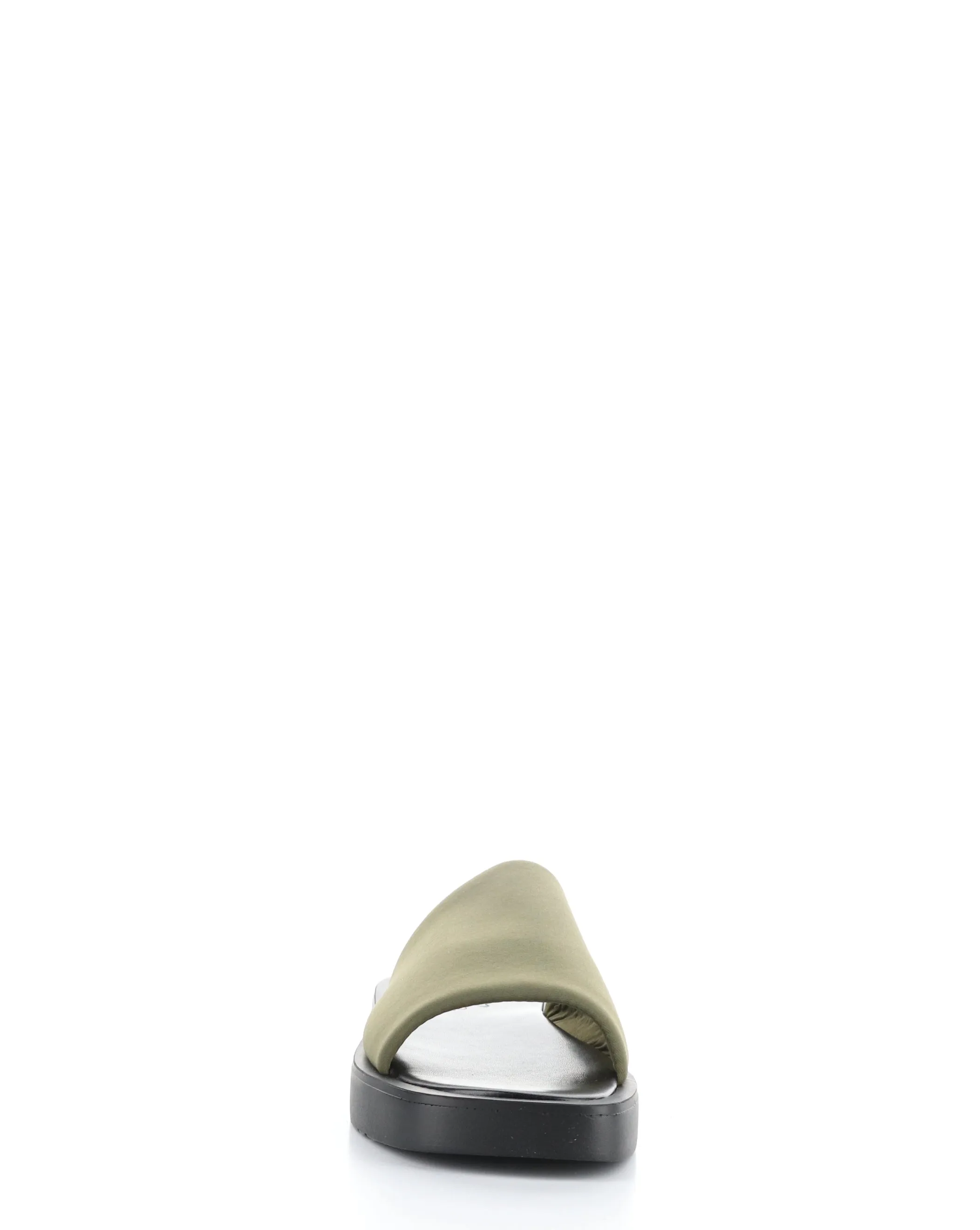 GINNY KHAKI Slip-on Sandals