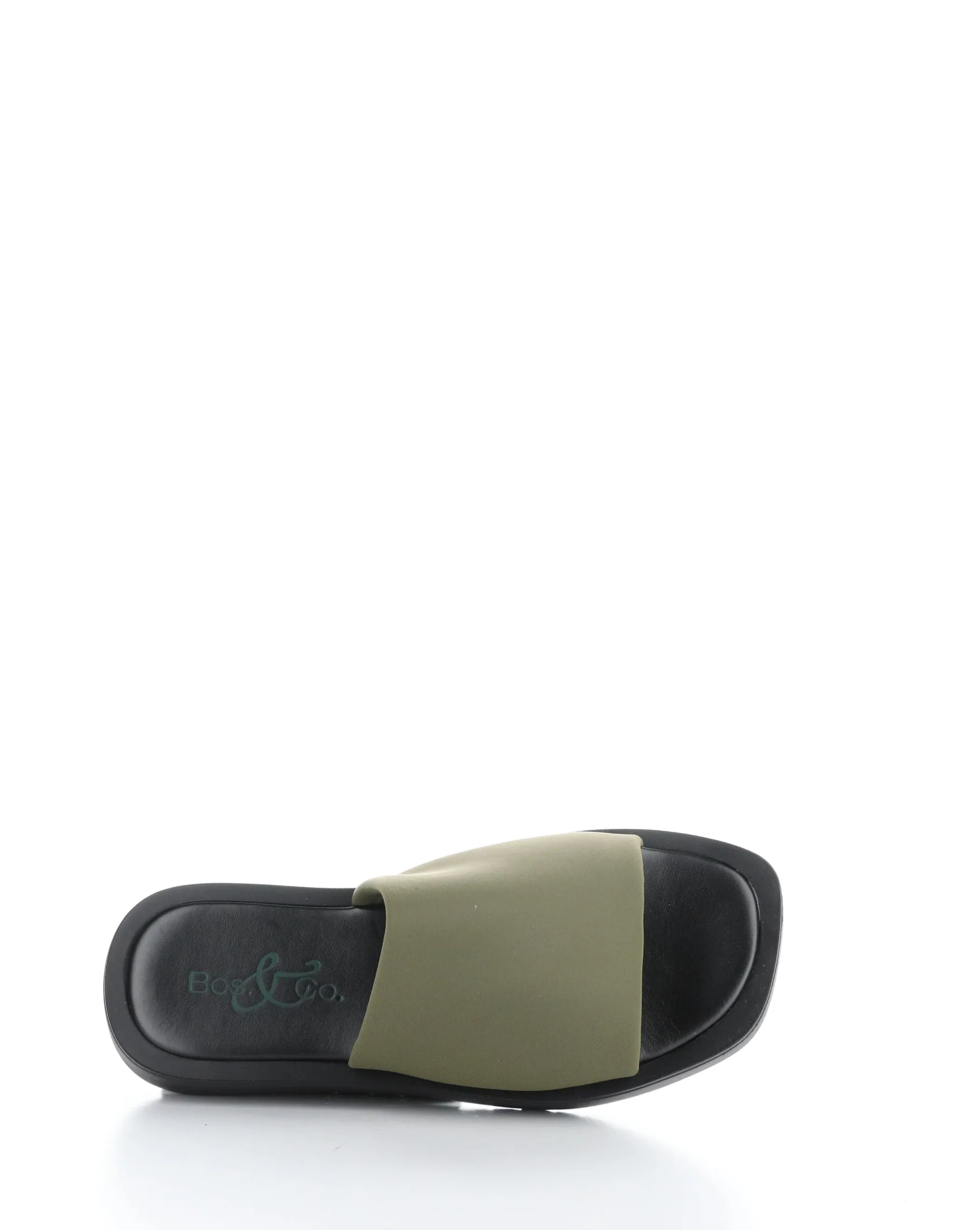 GINNY KHAKI Slip-on Sandals