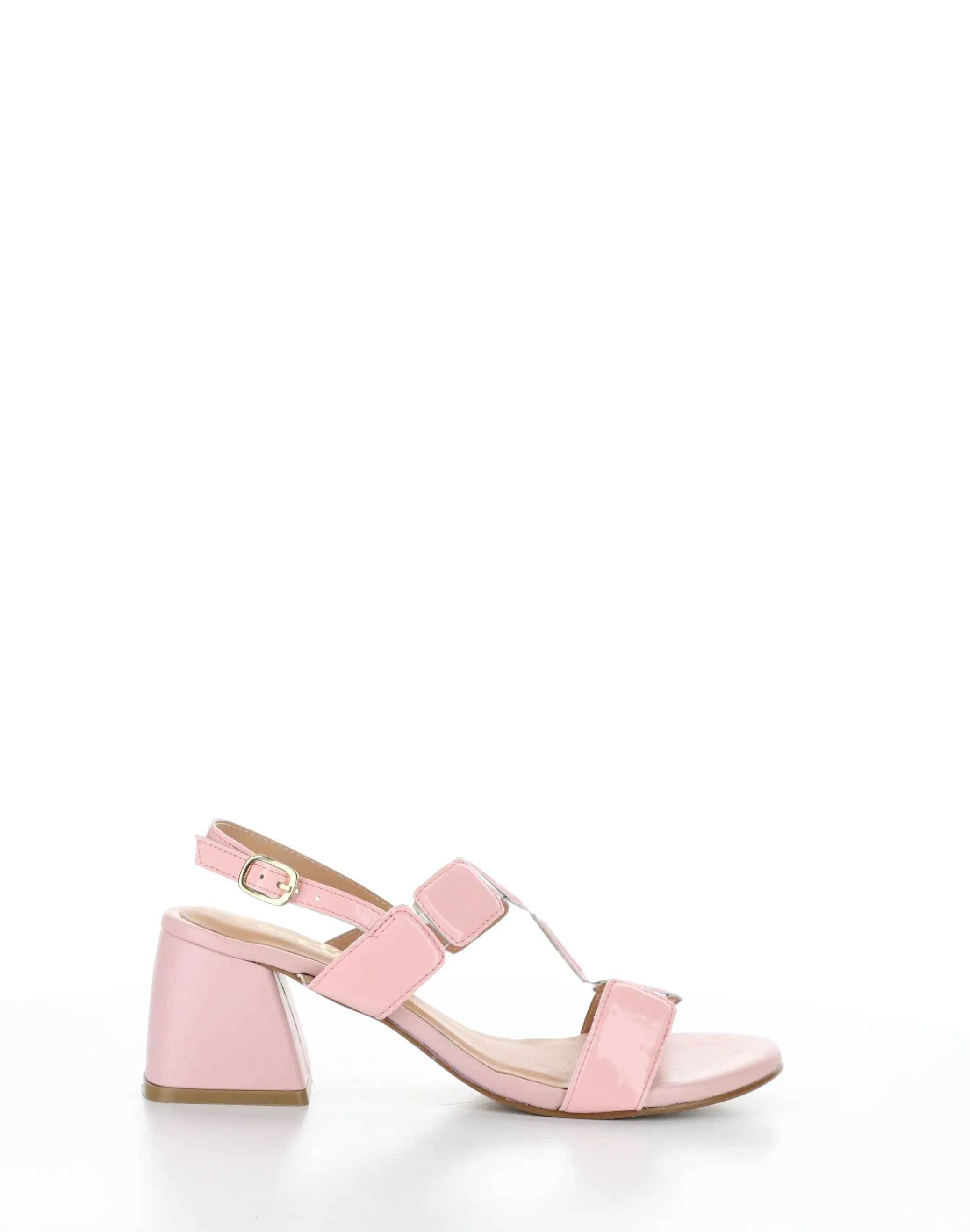 GLOW PINK Buckle Sandals