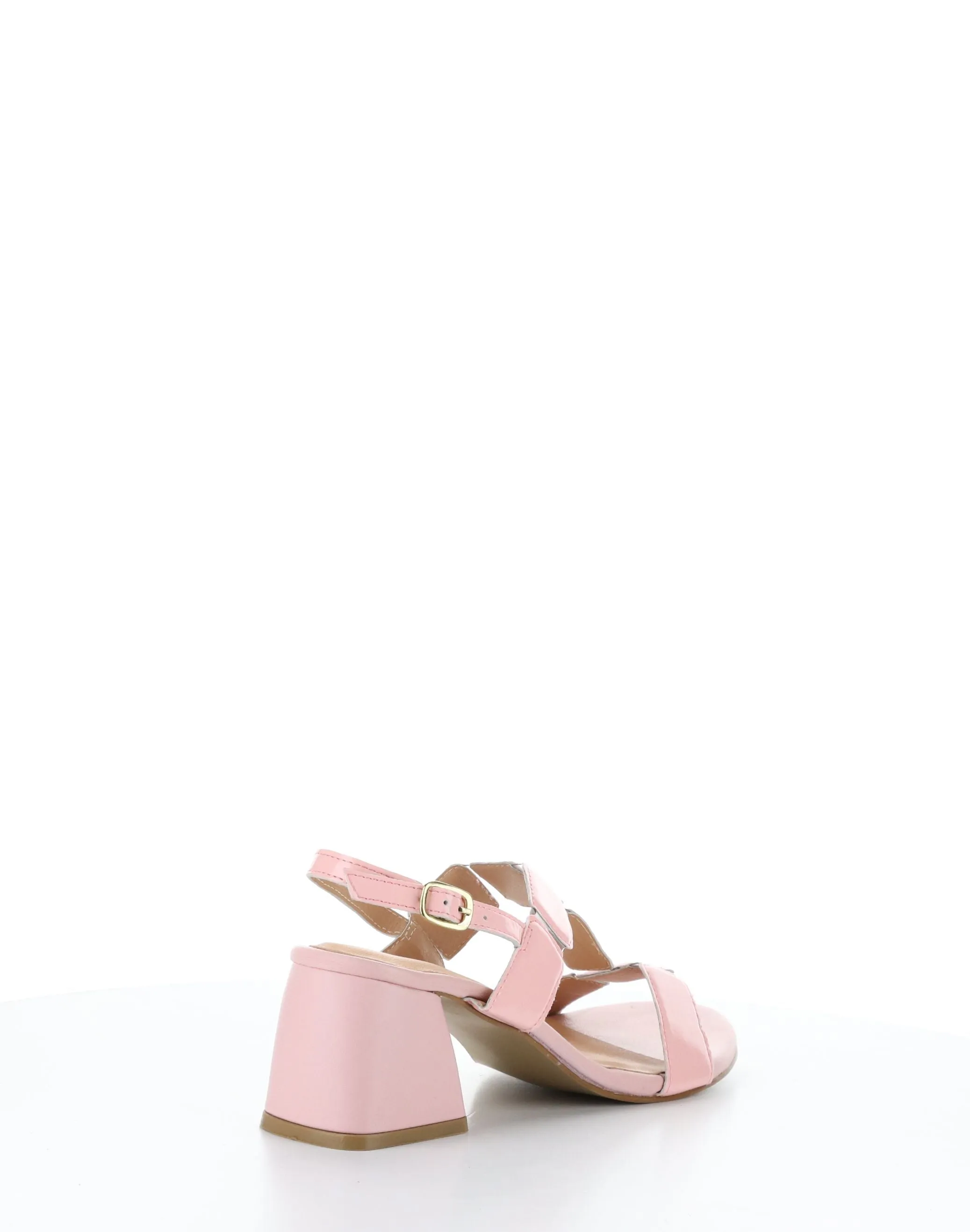 GLOW PINK Buckle Sandals