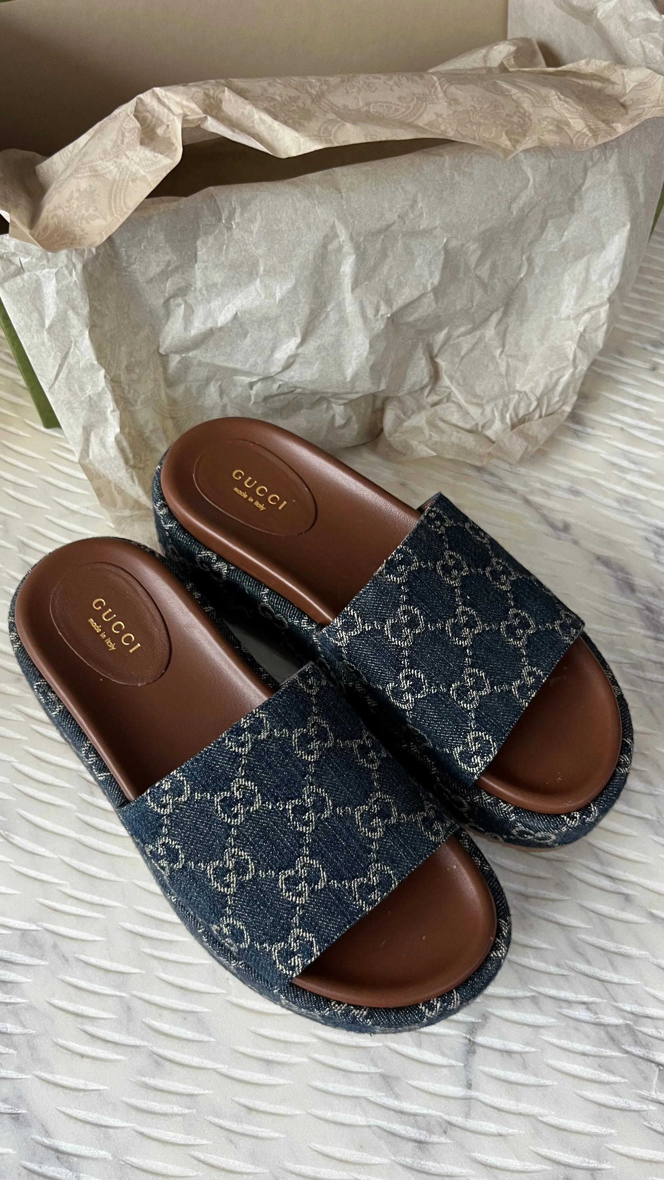 GUCCI Platform Sandals