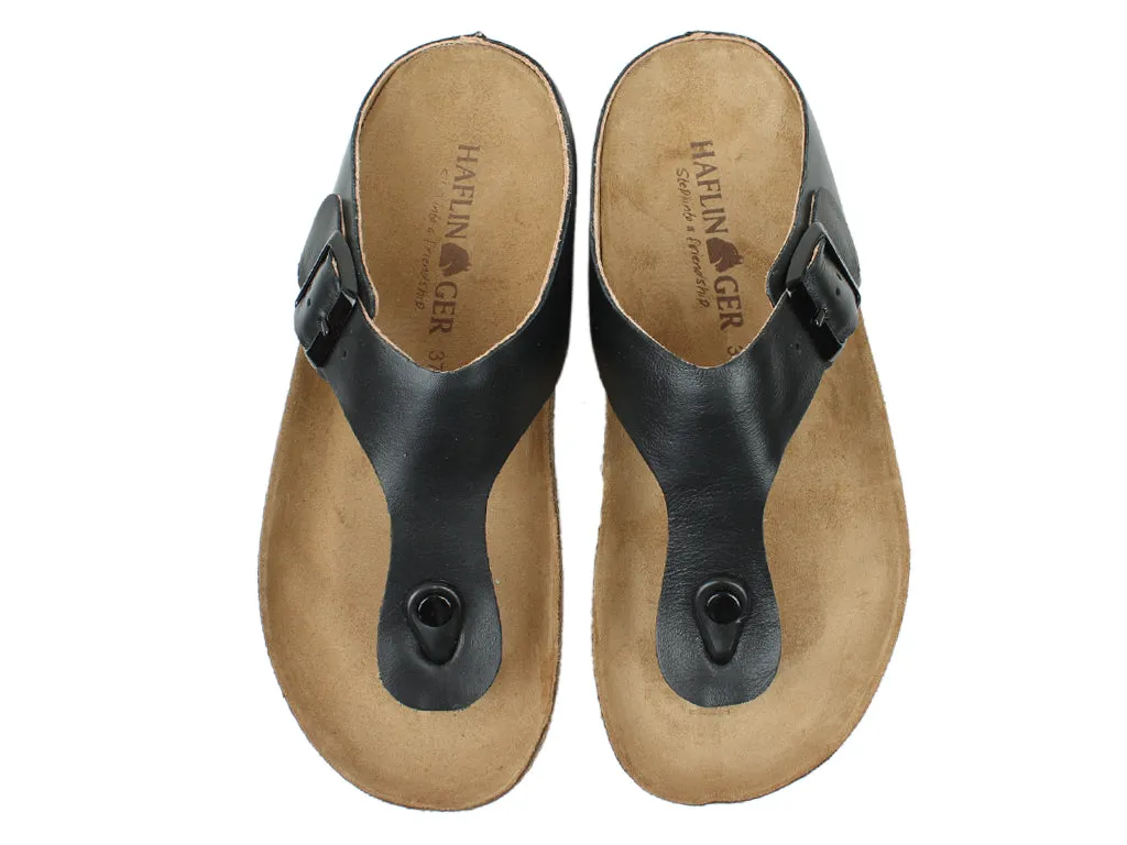 Haflinger Sandals Memphis Black