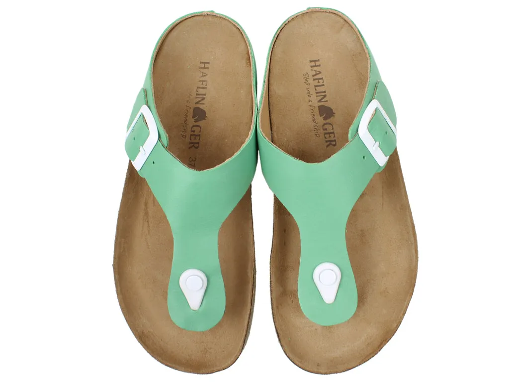 Haflinger Sandals Memphis Green