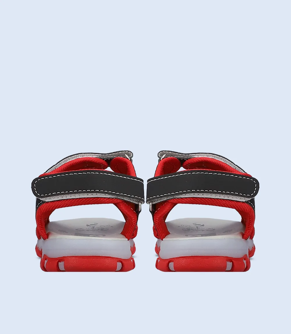 KB0156-RED-Boys Sandal