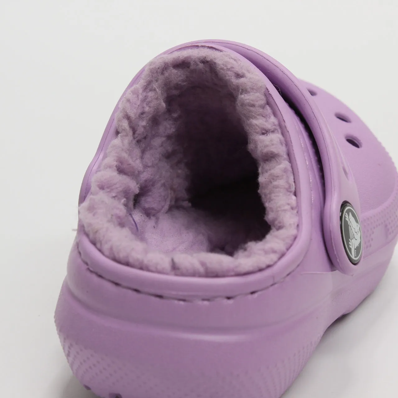 Kids Crocs Classic Lined Clogs T Orchid Uk Size 4 Infant