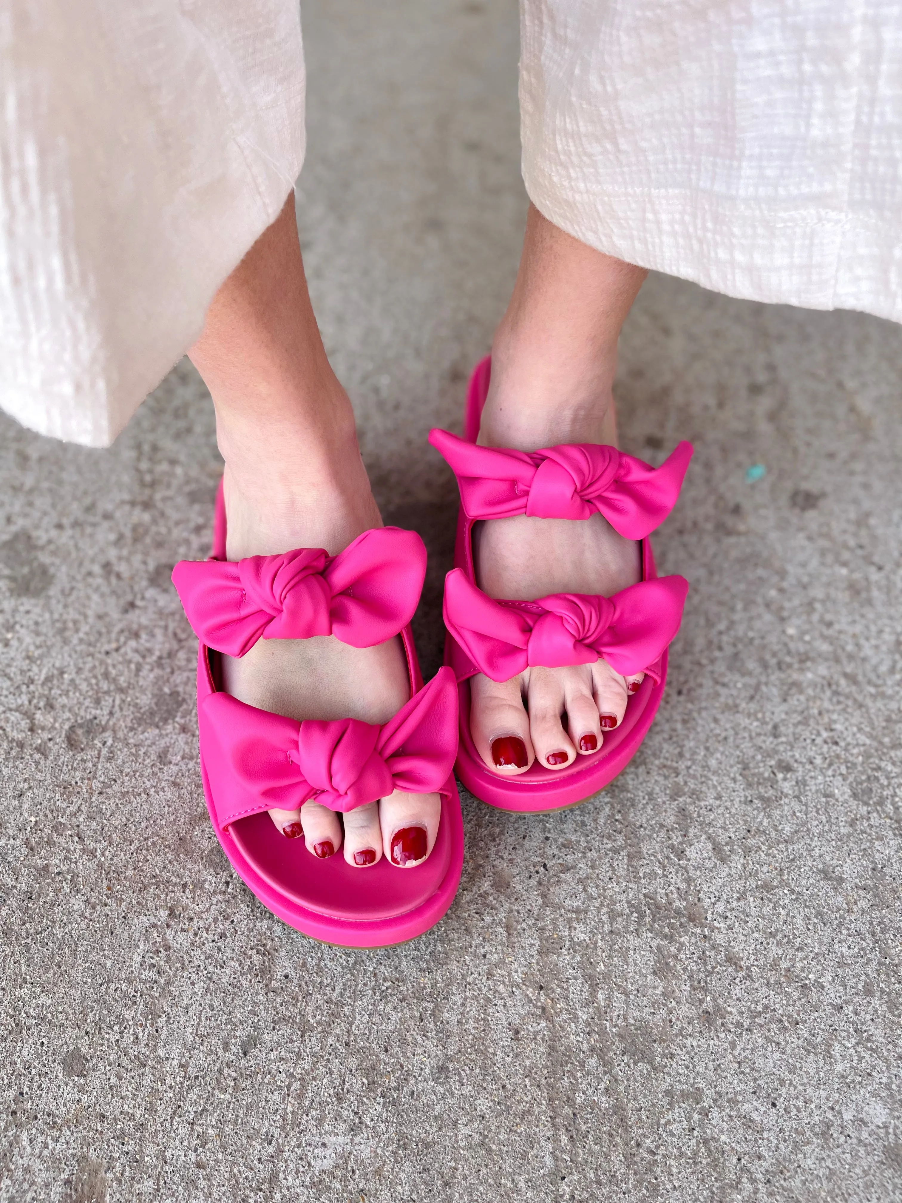 Kiki Sandals | Magenta