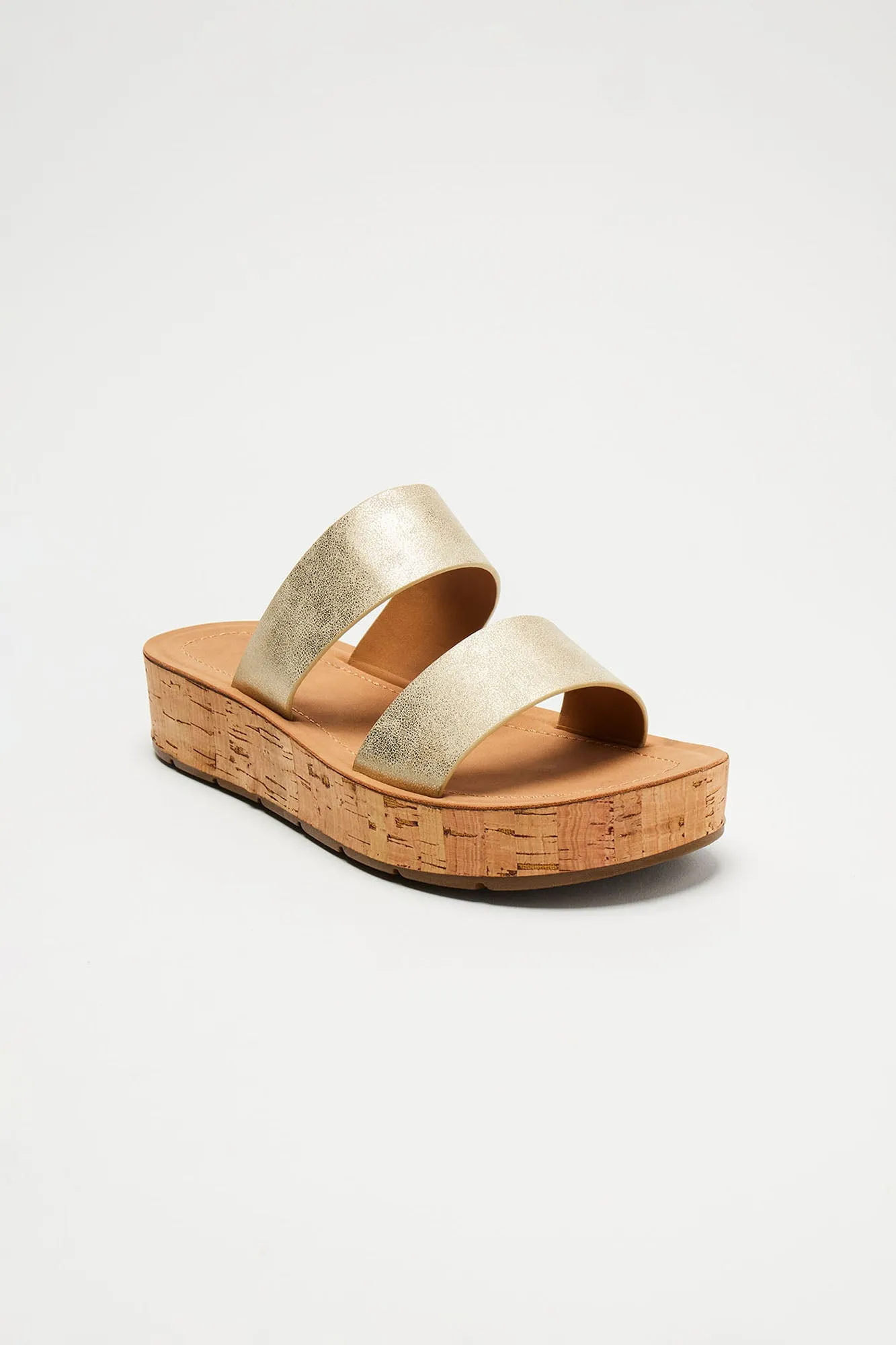 Klarissa Platform Sandals - Gold