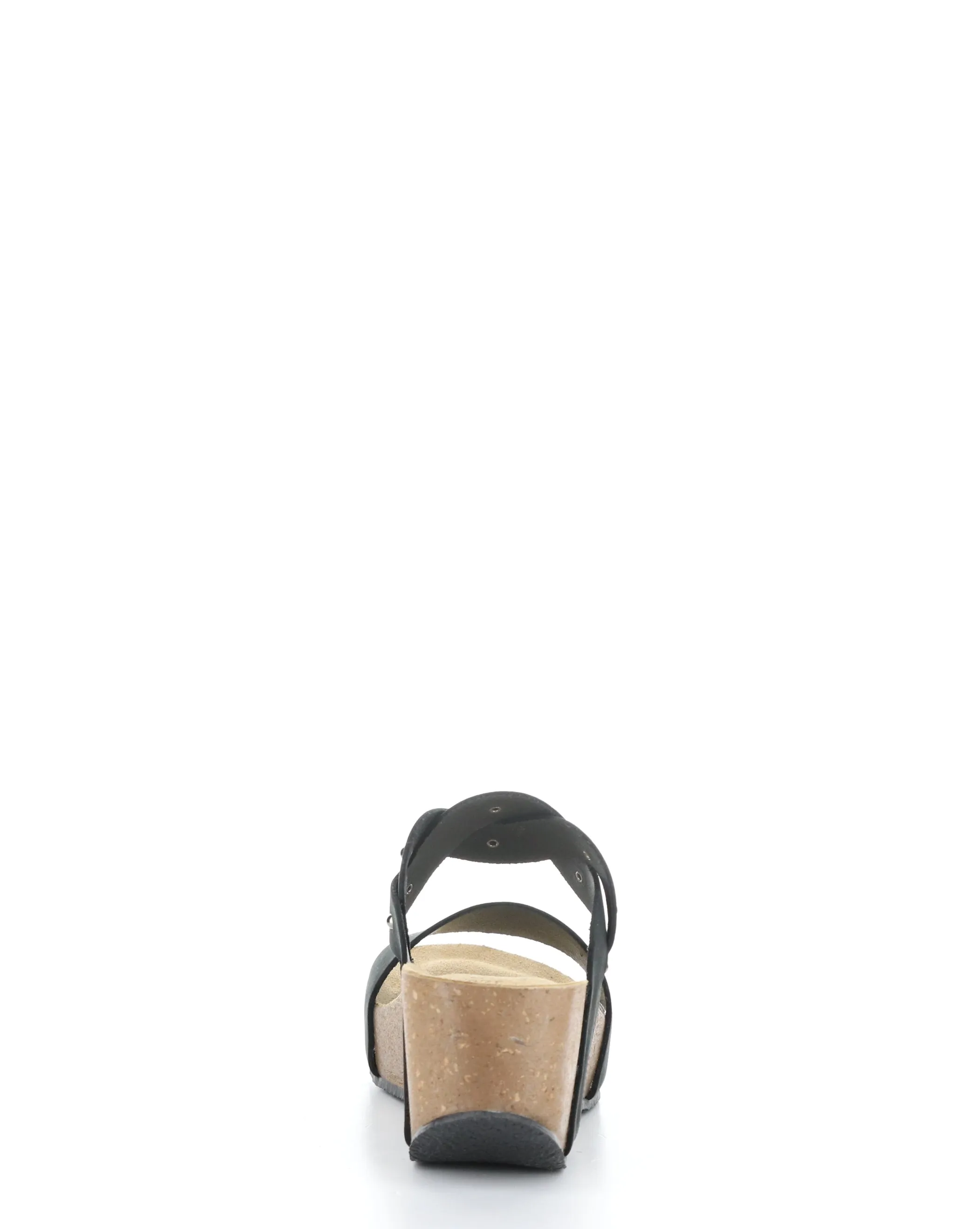 LARINO BLACK Slip-on Sandals