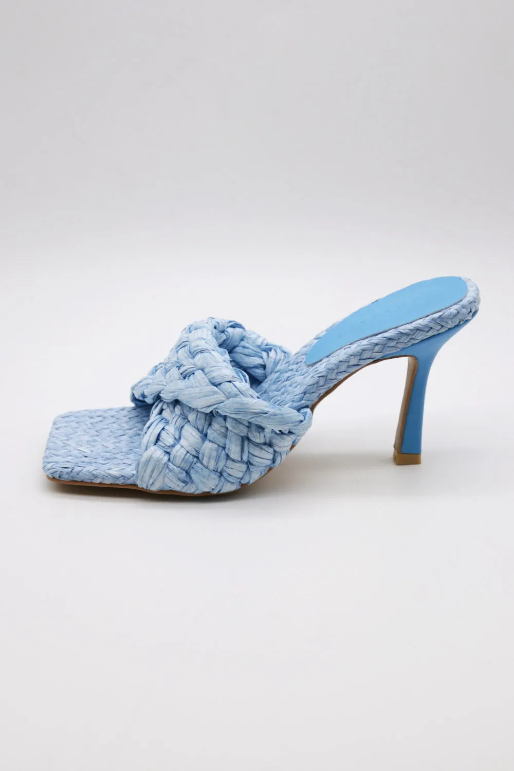 Liz Woven Raffia Sandals