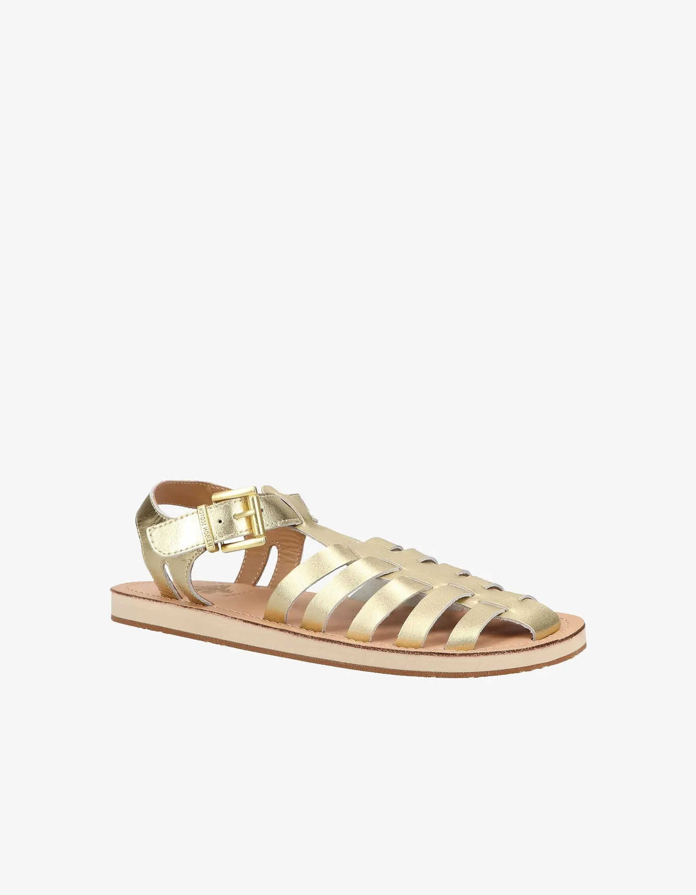 Maison Scotch Gold Fisherman Sandal