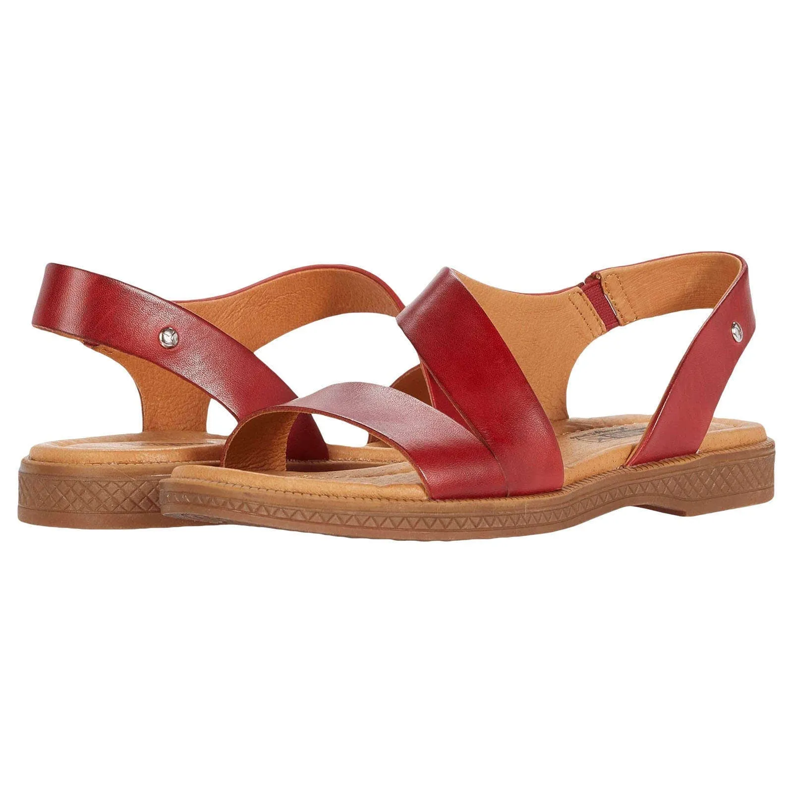 Moraira Calfskin Leather Women's Flat Strappy Sandals