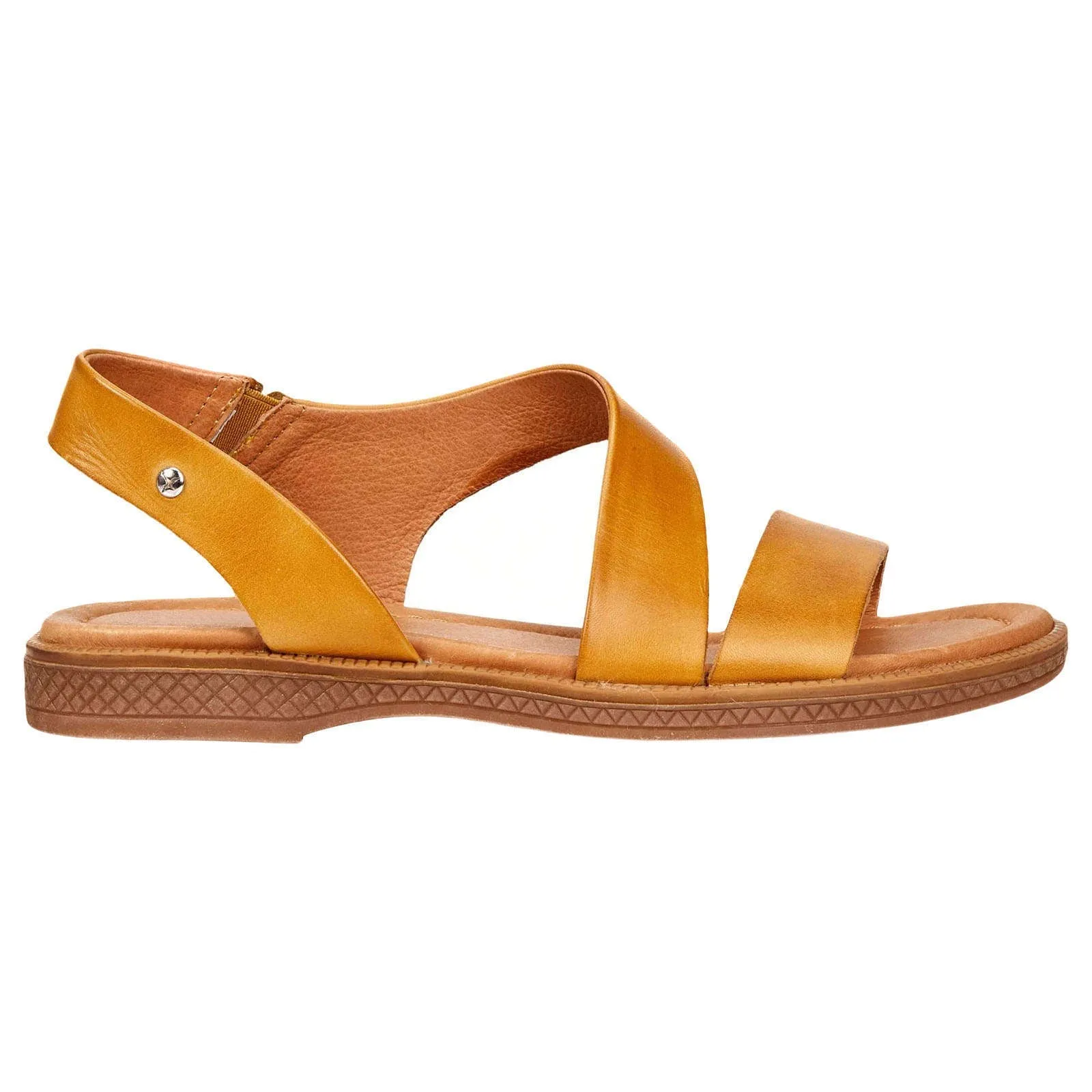 Moraira Calfskin Leather Women's Flat Strappy Sandals