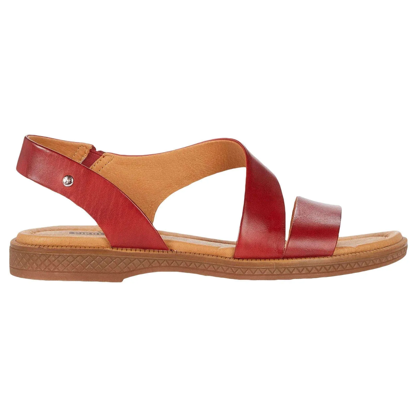 Moraira Calfskin Leather Women's Flat Strappy Sandals