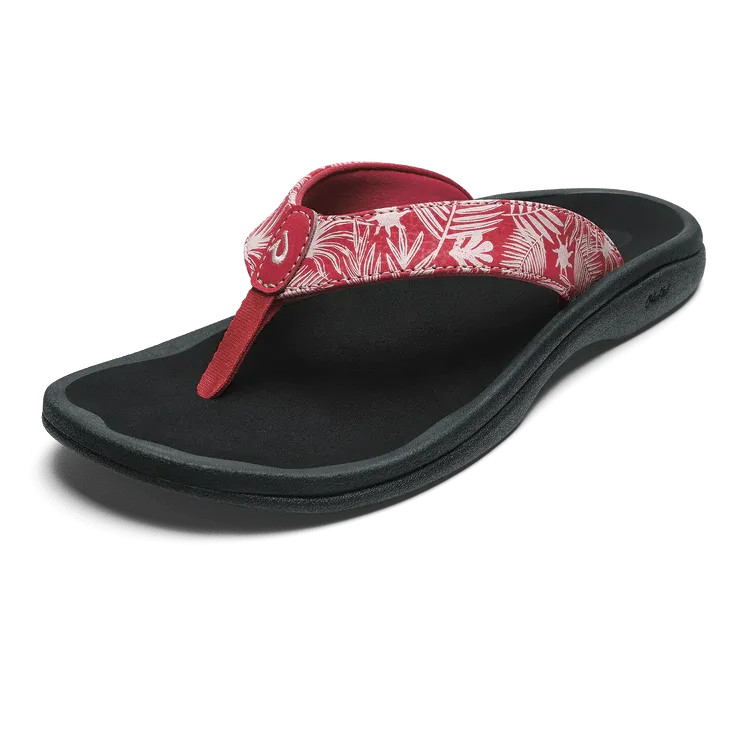 Olukai Women's Ohana - Lehua Flower/Onyx