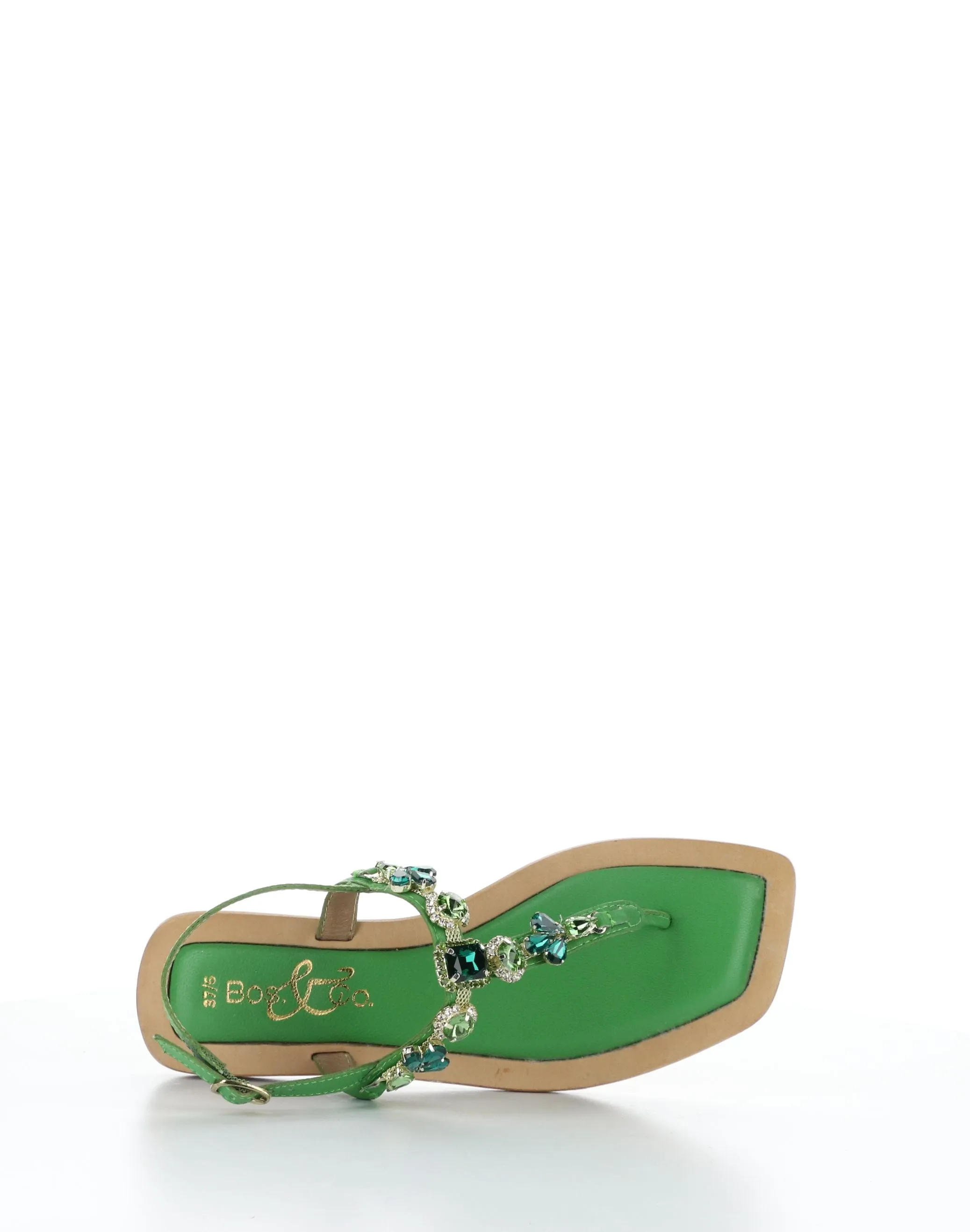 OTU GREEN Buckle Sandals